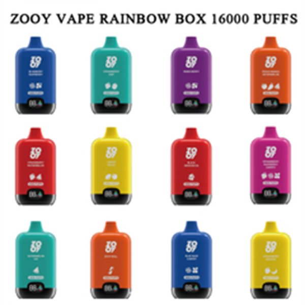 ZOOY 16000 PUFF BOX DISPOSABLE VAPE