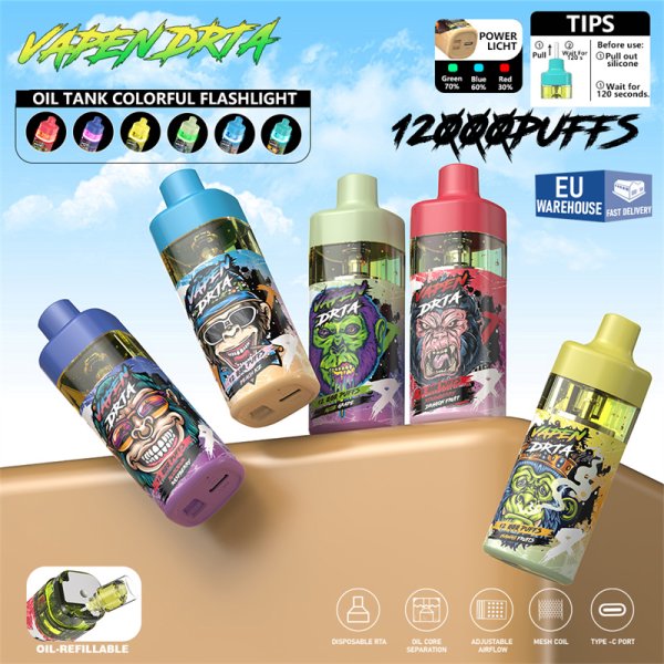 vapen drta 12000 puff ,vapen drta ,vapen vapes,puff ,vaper,razz bar ,disposable electronic cigarette