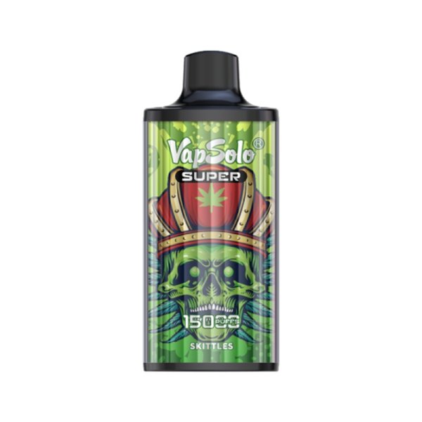 Vapsolo Super 15000 vape disposable vapes skittles