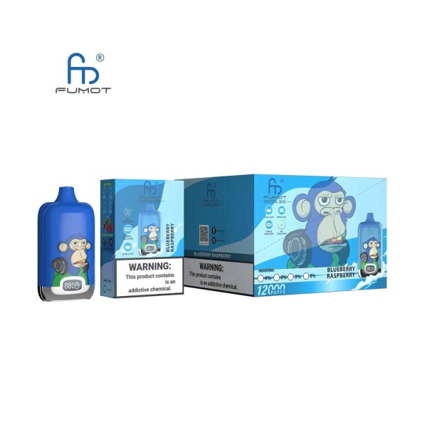 Fumot Randm Tornado digital box 12000 puff disposable vape 08