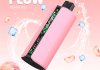 vapen flow 40k puff vape peach ice