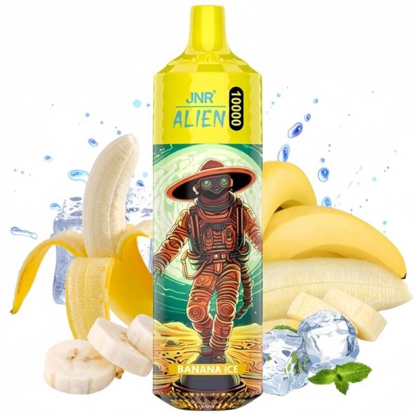 JNR ALIEN 10000 puffs vape banana ice
