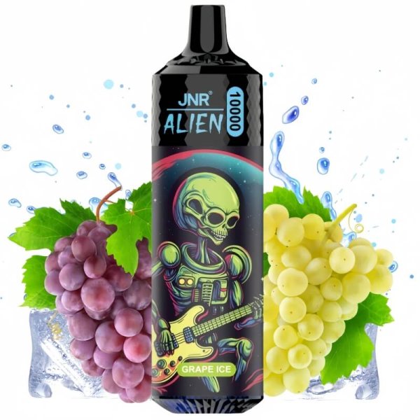 JNR ALIEN 10000 puffs vape grape ice