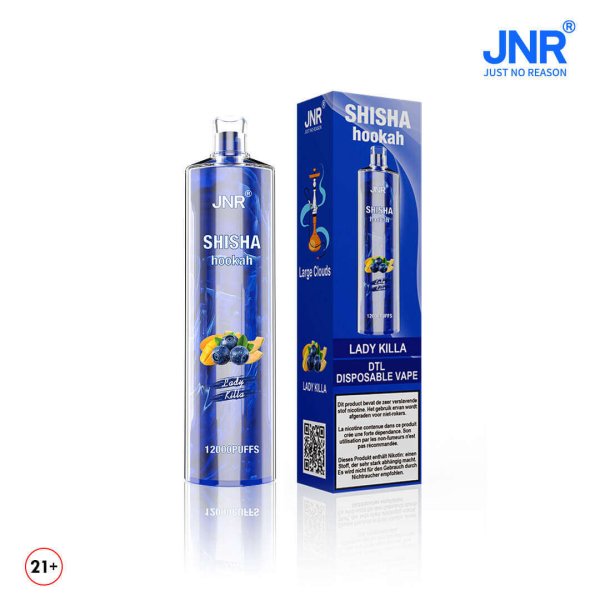 JNR SHISHA 12000 puffs vape lady killa