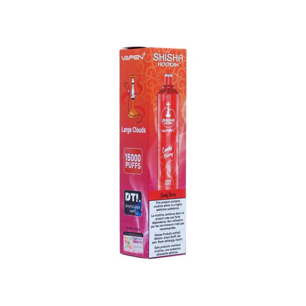 VAPEN SHISHA HOOKAH 15K VAPE candy berry