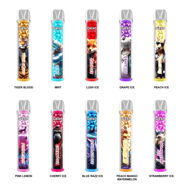 Okso Magic Crystal Bar 800 puffs disposble vapes 01