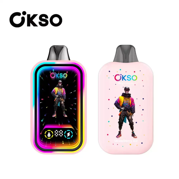 Okso Magic Mirror 50k puffs disposble vapes strawberry ice